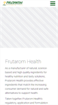 Mobile Screenshot of frutaromhealth.com